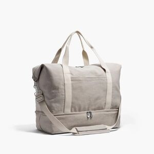 Lo & Sons Catalina Deluxe Small Organic Canvas Bag. Brand New. Dove Grey.